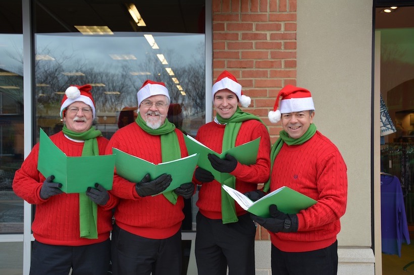 A group of Christmas Carolers.