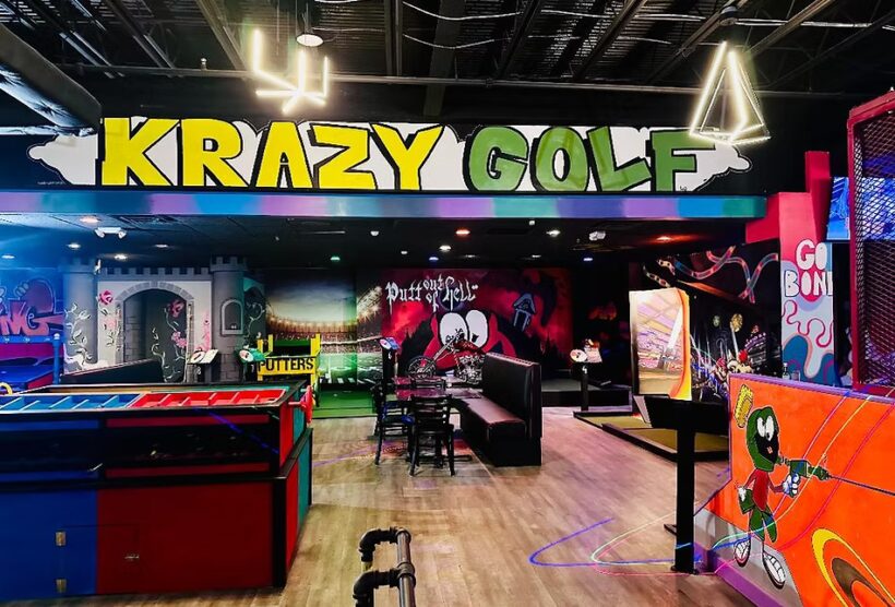 Krazy Golf Interior